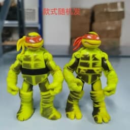 Playmates Teenages Mutant Ninja Turtles Leonardo Raphael Splinter Shredder Joint Movable Doll Anime Villain Figures Model Toys