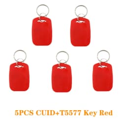RFID Changeable Dual Chip Magic Card 125Khz T5577 EM4305 Clone Key 13.56Mhz CUID Gen2 Rewritable Copy Token IC ID NFC Tag