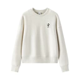 Semir Oversize Hoodie Women Spring Embroidered Split Basic Layer Trendy Pullover Casual Loose Comfortable Stylish Top