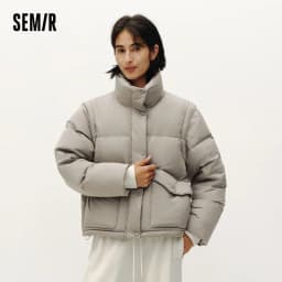 Semir Women Down Jacket 90 Percent Down Fill 2026 Winter Cold Weather Everyday Style Outdoor Layer Warm Insulation