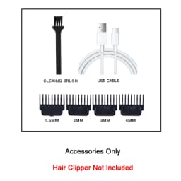 Electric Cutting Cordless Zero Gapped Trimmer Hair Clipper Professional Barber Shop Men's Haircut Machine for Beard Barbershop