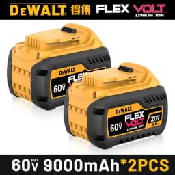 Original DeWalt 20V battery 6Ah/5Ah. replaceable DCB606 DCB609 DCB184 DCB200 DCF845 DCF850 DCF911 DCD800 DCD805 Tools Battery.