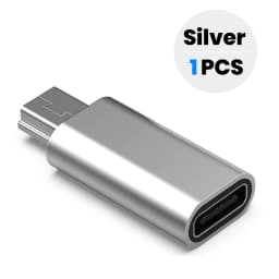Elough Adapter Type C Female To Mini USB Male Connector For Phone PSP Camera MP3 Data Transfer Mini usb to typ c adaptador