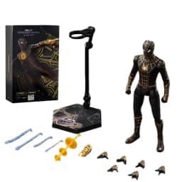 ZD Toy Spider-Man Brand New Day Spider Man PS4 Peter Parker Gold Black Red Iron Spider Hobie Brown Action Figure Toys Model Gift