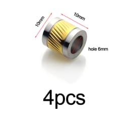 4-10pcs Stainless Steel Big Hole Beads Loose Spacer Beads For Diy Bracelets Jewelry Making Paracord Knife Lanyard Accessories