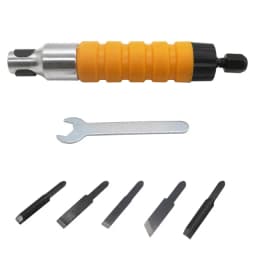 PHYHOO Rotary Quick Change Handpiece Flex Shaft Hammer Handle Carving Chisel Polish for Foredom Motor Shocking 2.35mm 6mm