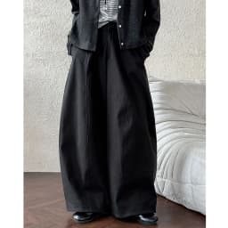 New Arrival 62% Cotton Women Big Wide Leg Pants High Waist Casual Stright Pants Female Women Clothes Trousers