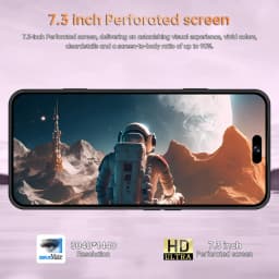 K-Touch Mobile Phones M18 Pro Max Smartphone 5G Dual Card Dual Standby 7.3 Inch Android 15 Cell Phone 22G+2TB 16+48MP Camera 7800mAh Wifi GPS Global Version Cellphones