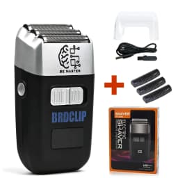 Three Blade Professional Oil Head Gradient Electric Hair Shaver Titanium Plated Knife Net Hair Salon Trimmer BRDCLIP 8008