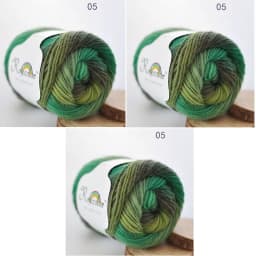 100% Wool Yarn Rainbow Color for Hand Knitting Crochet Plush Thickness Lanas Thread DIY Soft Scarf Shawl Sweater