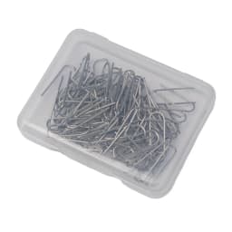50/100/200PCS Nichrome Wire U-shaped Ceramic Hanging Hooks For Handcrafted Art Ceramic Ornament Pendants Jewelry Hanging Loop