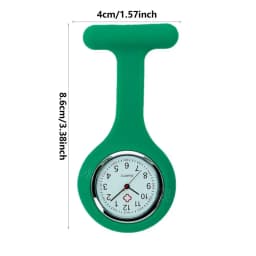 Pocket Watch Women's Digital Display Dial Clip-On Analog Clock Fob Nurse Brooch Pin Hang Pocket Electric Watch Fashion Watches