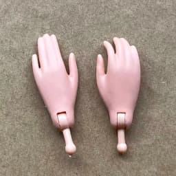 Dancing Girl Replacements Hands Brown Beige White Skin Bratss Doll Parts 1/6 Doll Accessories