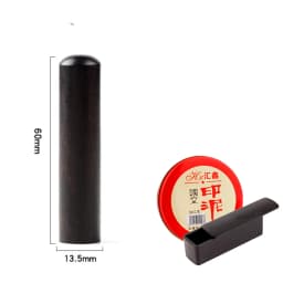 Hanko Stamp for Wood Custom Name Stamp Seal for Calligraphy English Chinese Logo Hand Account Chop Personal Gift Seal