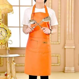 Custom Company Shop LOGO Kitchen Aprons For Woman Men Chef Work Grill Restaurant Bar Shop Cafes Beauty Nails Studios Uniform