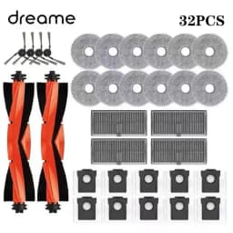 Dreame L10s Ultra Gen3, L30s Pro Ultra , L40Ultra , X40Ultra , MOVA P50 Pro Ultra, P10 Pro Ultra Filter Mop Bag Main Side Brush