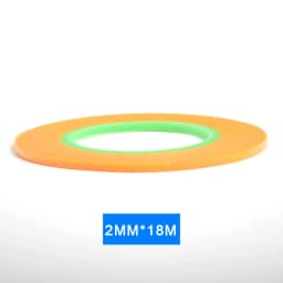 1 Roll Fine Line Tape 1mm/2mm/3mm 18m Self-adhesive Fineline Masking Covering Tape Ultra Fine DIY Special Masking Tools Yellow