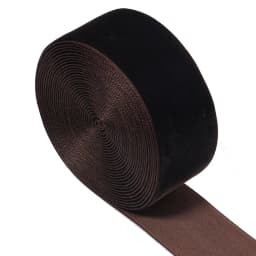 5-10Yards/roll Velvet Ribbons Deep Brown Color Single Face Flocking Webbing Decora For DIY Christmas Crafts Wrapping Decoration