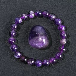 6 8 10mm Natural Stone Lapis Lazuli Amethyst Quartz Bead Bracelet Women Men Reiki Healing Elastic Bracelet Fashion Jewelry Gift