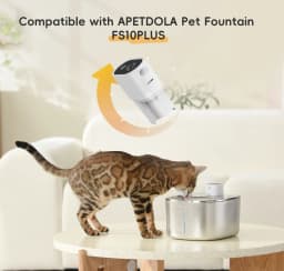 Smart Motion Sensor Switch Hosts Pet Water Fountain Accessory For APETDOLA 4L Stainless Steel Cat Water Fountain FS10pro
