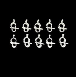 10-20Pcs Camping Awning Hook Clips Caravan Camper String Light Rope Clamp Tent Hooks Multi-use RV Traveling Tent Clip Hanger