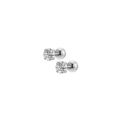 EVISPOL 2-12pcs 316L Stainless Steel Screw Back Stud Earrings Butterfly Heart Flower Cartilage Dath Earrings Piercing Jewelry