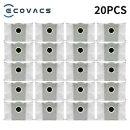 ECOVACS T80 PRO OMNI / T80 OMNI Robot Vacuum Spare Parts Main Side Brushes Mop Cloths HEPA Filters Dust Bags Accessories