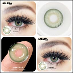 AMARA 1 Pair Color Contact Lenses for Eyes Natural Brown Lenses Beauty Fashion Monet lense Blue Lenses Green Eye Contact