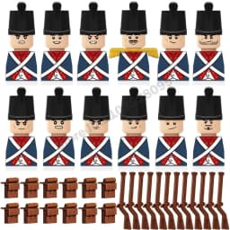 Crusader Knights Roman Warriors Middle Ages Medieval Europe Military Building Blocks Figures Castle Kingdom King Legion Set