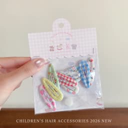 10Pcs/Set White Pink Star Flower Hair Clips For Girls Cute Sweet Kids Hairpins Barrettes Fashion Princess Headwear Children Hair