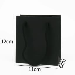 1PC Square Rectangle Black Paper Jewelry Box Bracelet Necklace Ring Earring Box Handmde Kraft Wedding Gift Packaging Box Jewelry