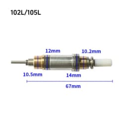 Micromotor Spindle 1 Kit For UP200 Strong 210 105L Marathon H37L1 Handpiece Electric manicure machine Nail Drill Milling Cutters