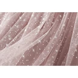 Women Starry Sky Mesh Tutu Skirts Sequin Glitter Layered Tulle A-Line Chic Elegant Puffy Mid Length SkirtStreetwear