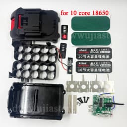 No Original for Makita Li-ion Battery Storage Box Case PCB BMS Protection Circuit Board for Lomvum Zhipu Hongsong Jingmi Housing