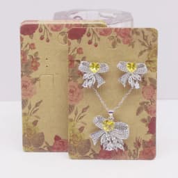 Hot Sale 50Pcs Multi-Style Jewelry Set Package Card 6*9cm Flower/Marbling Design Necklace Earring Pendant Package Card