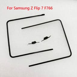For Samsung Z Flip 3 4 5 6 F711 F721 F731 F741 / Z Fold 3 4 5 6 Front Housing LCD Frame Housing Bezel Plate Plastic Replacement