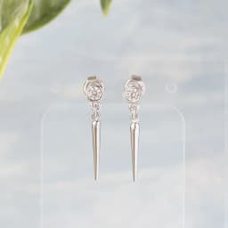 CRMYA Unique gold-plated CZ Stud Earrings For Women Cubic Zirconia Pendientes Boho Luxury Fashion Jewelry