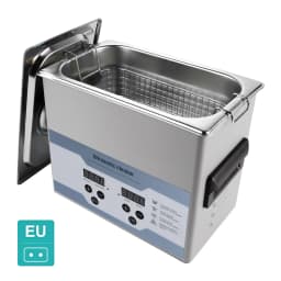 3.2L Commercial Ultrasonic Cleaner with Timer & Heater Jewelry Digital Sonic Cleaner Dental & Lab Equipment