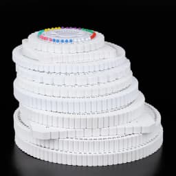 1pcs Round&Square Bracelet Knitting Kumihimo Disc Disk Tray Braided Rope Knot Weaving Jewelry Desgin Board Jewelry Tool