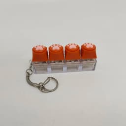 Silicone Soft Cat Claws Keychain Key Ring Pendant Mobile Phone Backpack Pendant Desktop Accessories Decompression Press Tools