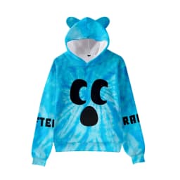 4 To 14 Years Kids Hoodies Craftee Face 3D Printed Hoodie Sweatshirt Boys Girls Anime Cartoon Brand Jacket Coat Children Clothes