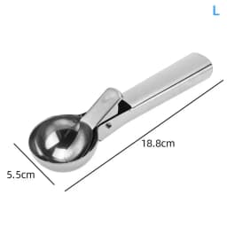 Stainless Steel Ice Cream Scoop Multi Functional Fruit Ball Spoon Kitchen Dessert Scooping Tool