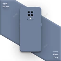 Luxury Original Liquid Silicone Matte Case for Xiaomi Redmi Note 9 Pro Max 9S 9T Note9pro Cute Camera Protective Thin Back Cover