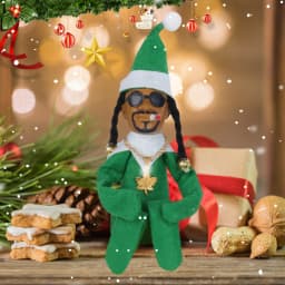 1/2pcs Snoop on A Stoop Christmas Elf Doll 2024 Christmas Decorations Festive Atmosphere Doll Ornament New Year Xmas Gift