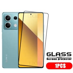 4Pcs For Xiaomi Redmi Note 13 Glass Redmi Note 13 Tempered Glass Full Cover Glue 9H Screen Protector For Redmi Note 13 Pro 4G 5G