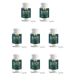 Advanced Marine Elastin Peptides 1000mg Capsules for Skin Firmness Support Beauty Wellness Formula Daily Supplement 60 Capsules