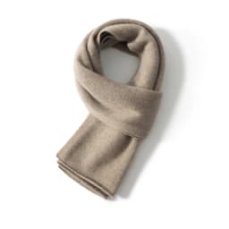 Winter New Fashion Solid Color 100% Cashmere Scarf Women/Men Outdoor Keep Warm Soft Cashmere Knitted Accessories Unisex Scarves