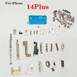 1set Full Inside Small Metal Parts Shield Plate Set Kit Holder Bracket For iPhone 6s 7 8 XS XR XS 11 12 13 14 15 16 Pro Max Plus