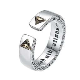 Retro Domineering Ethnic Style Fire-Breathing Dragon Ring Men\\\\\'s Charm Open Ring Punk Motorcycle Rider Jewelry Accessories