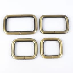 5Pcs Deepeel 13-50mm Metal Ring Buckles for Bags Straps Webbing Belt Connect Clasps Dog Collar Adjust Loop Hook DIY Accessories